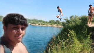 NO WAY HE JUMPED OFF A CLIFF!! - VLOG #15