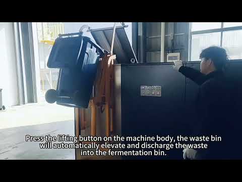 CR-200 CR-300 Food Waste Composting Machine - Turn Waste into Fertilizer - With Built-In Shredder