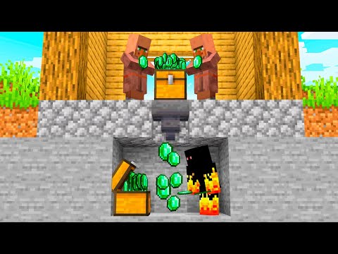100 Jeitos de Roubar os Villagers no Minecraft