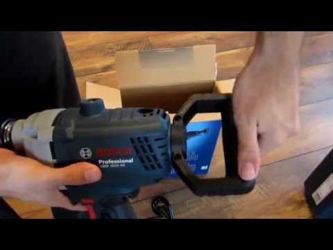 Gręžtuvas Bosch GBM 1600 RE video