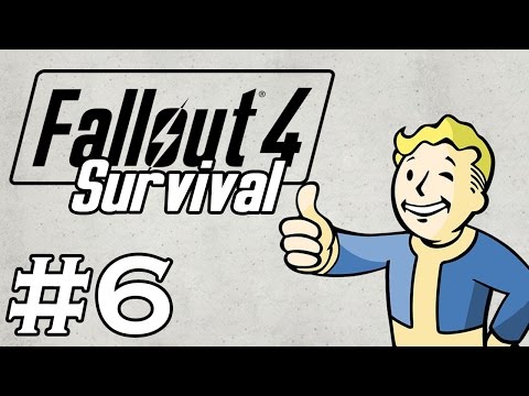 Let's Play Fallout 4 - [SURVIVAL - NO FAST TRAVEL] - Part 6 - Museum of Freedom