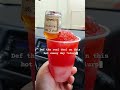 Snowcone with Hennessy