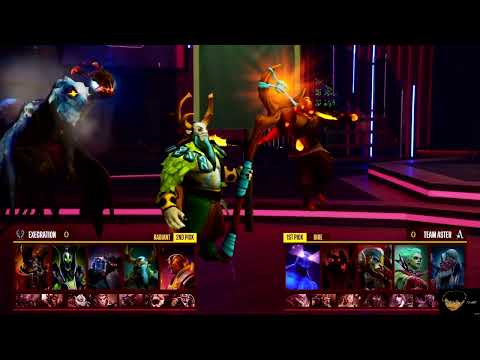 (Dota2) Execration Vs Team Aster (DreamLeague Season 19 - Tie-Breaker Game Highlights)