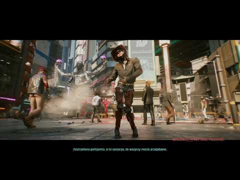 Intro PL Cyberpunk 2077  po Polsku