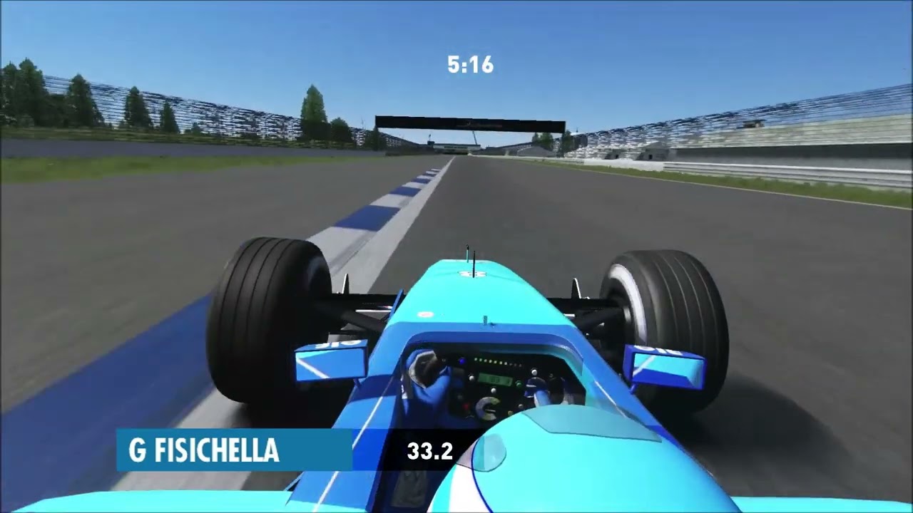 F1 Indianapolis 2001 - Giancarlo Fisichella OnBoard - Assetto Corsa