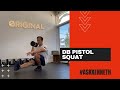 DB Pistol Squat 廣東話旁白 | #AskKenneth