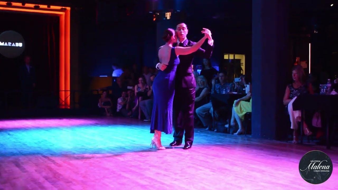 Campeones Mundiales de Tango : Suyay Quiroga & Jonny Carvajal en Milonga Malena "COMO NINGUNA"!! 1/4