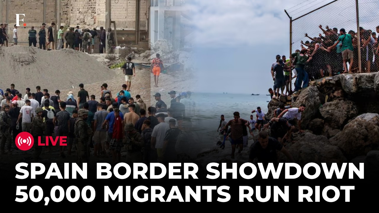Breaking LIVE | Spain Pushes Back Morocco Migrant Surge After Deadly Ceuta Border Crisis