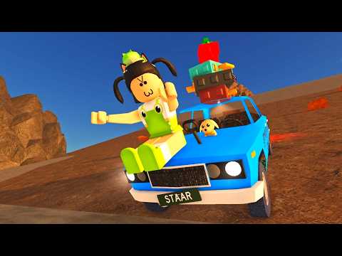 LOKIS NO CARRINHO CAI CAI | Roblox - Drive Cars Down a Hill