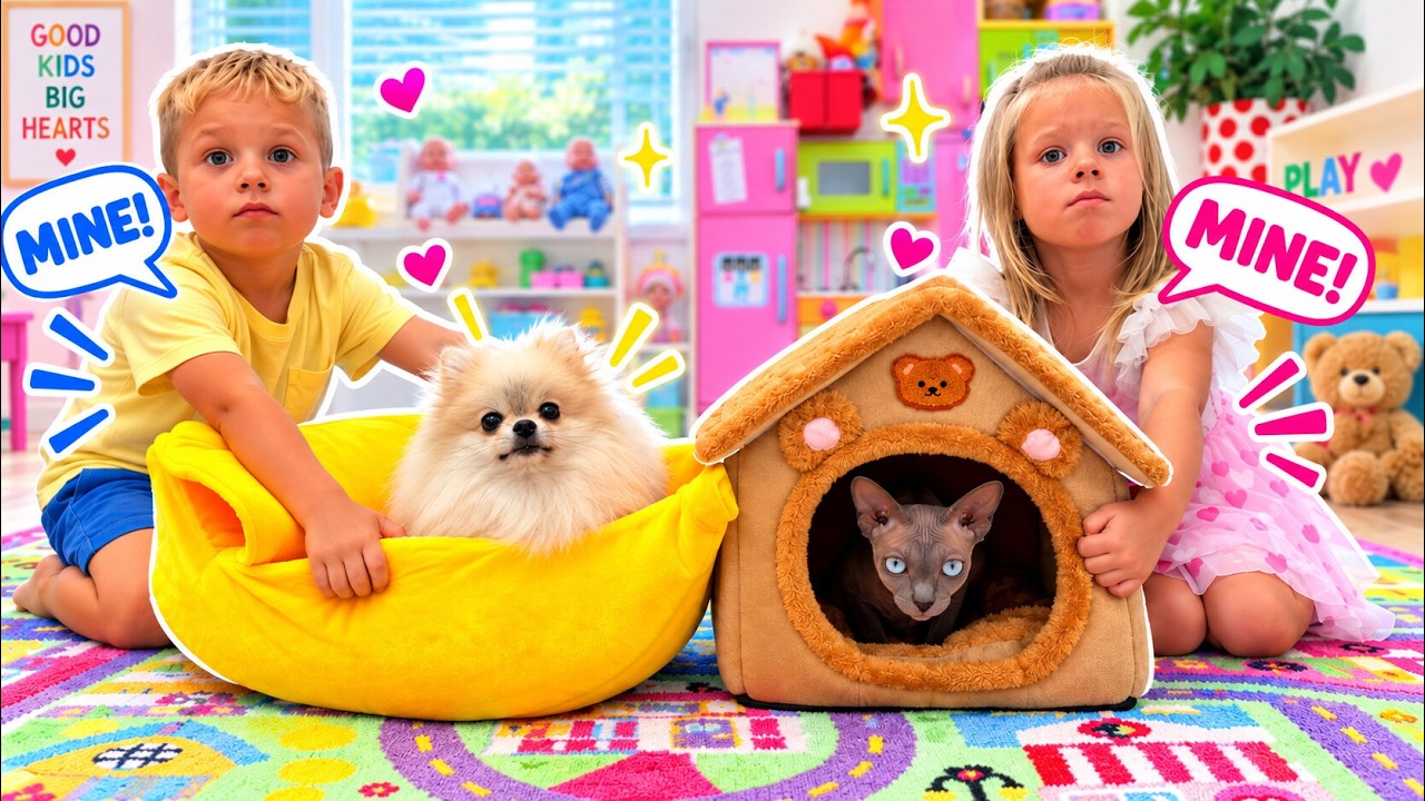 Naomi and David Both Want the Same Pet!