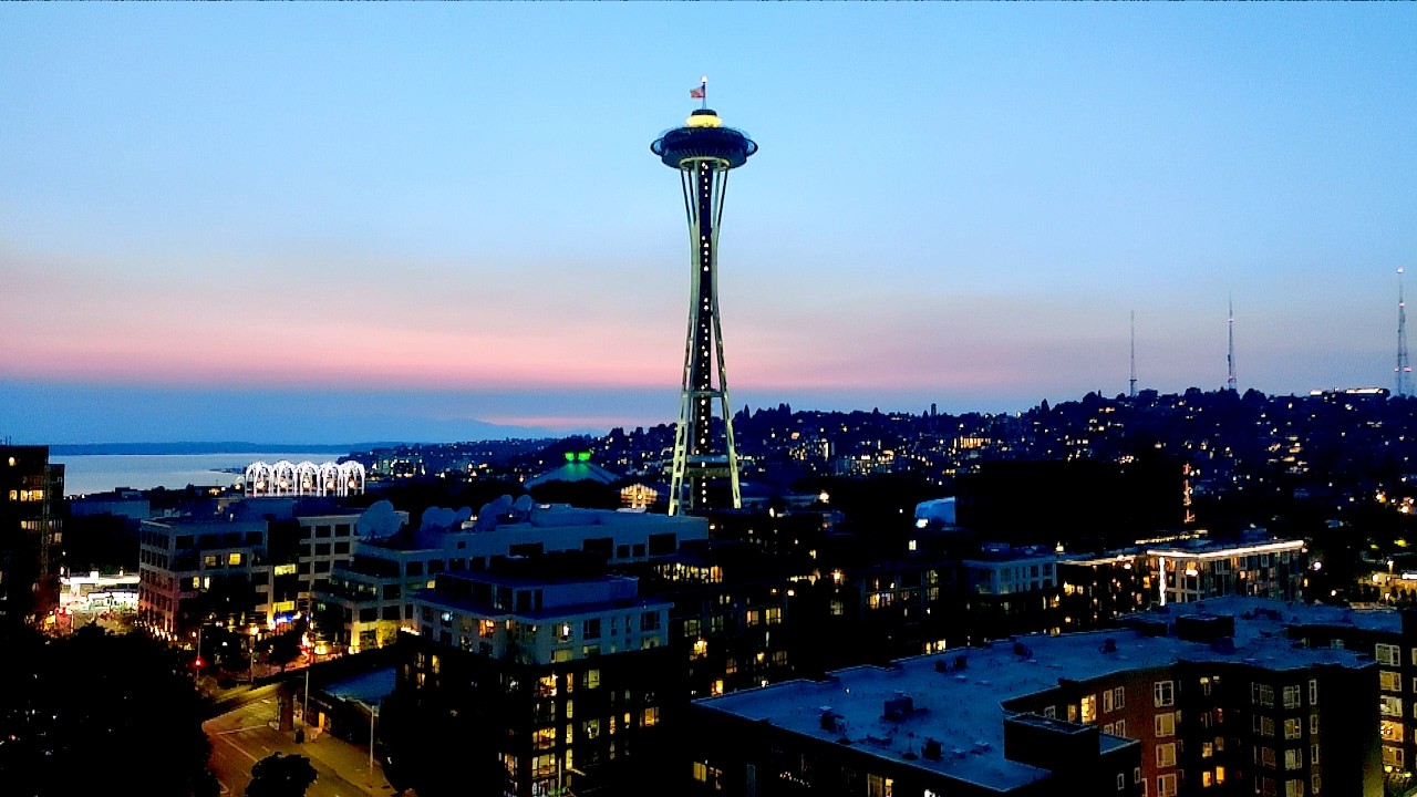 Seattle Space Needle & Skyline live webcam