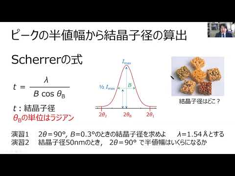 応用化学科 大学院無機機能化学特論　第7回その1