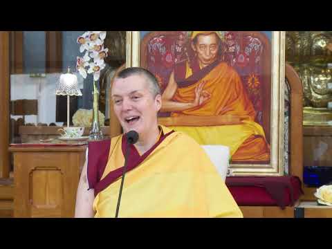 Showing a good example of a peaceful heart - Gen-la Dekyong