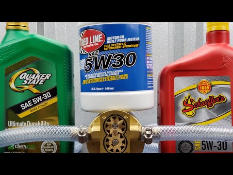 Red line motor oil vs Quaker state & Schaeffer's