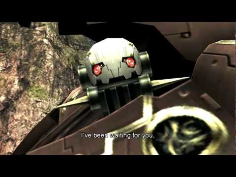 (Wii) Xenoblade Chronicles HD Cutscene 032 - Bronze Face Appears - JAPANESE