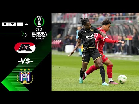 AZ Alkmaar vs. RSC Anderlecht – Highlights & Tore | UEFA Europa Conference League