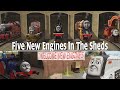 Five New Engines In The Shed Trainz Remake