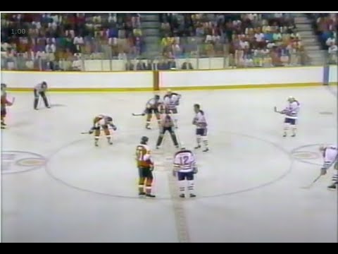 1987 Stanley Cup Final Oilers vs. Flyers ALL GAME 1 GOALS