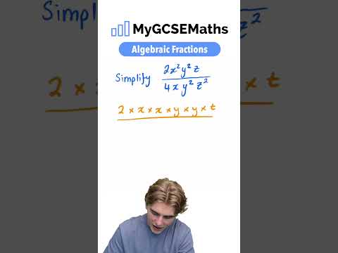 Algebraic Fractions | GCSE Maths 2025
