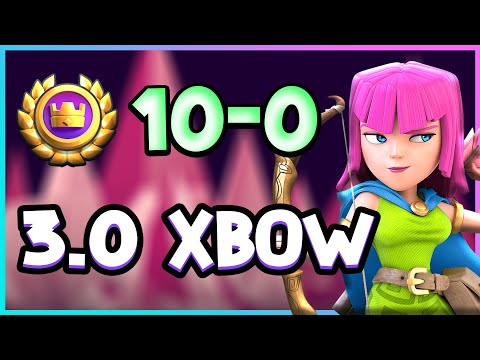 Royal Tournament with 3.0 Xbow Cycle — Clash Royale
