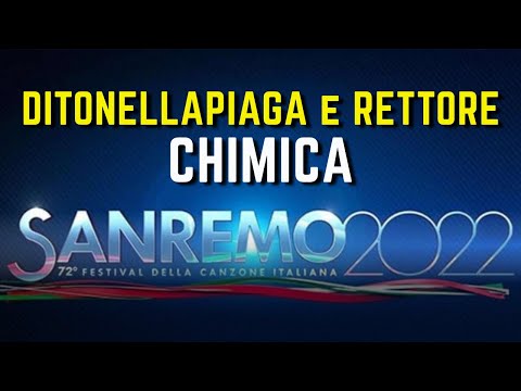 Chi è Ditonellapiaga e Rettore canta Chimica a SANREMO 2022 #SHORT