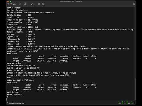 Apache #NuttX RTOS on #Ox64 #BL808 SBC: MMU Cache Enabled