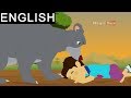The Bear And The Two Travellers - Aesop's Fables - Animated/Cartoon Tales For Kids