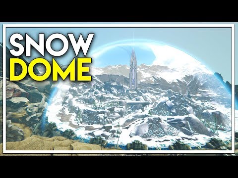 Checking Out the SNOW DOME - Snowy Owl Taming?! (Ark Extinction DLC Gameplay Ep 12)