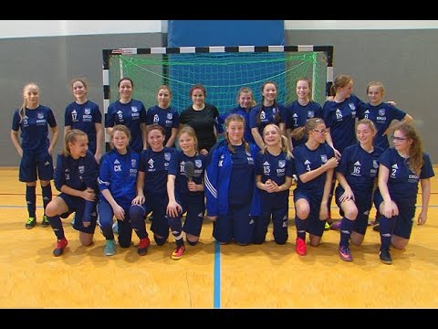 Die Mädchen sind am Ball