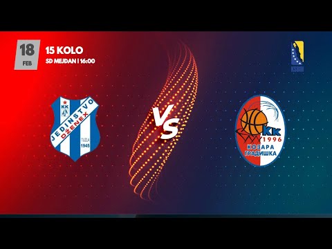 KK Jedinstvo vs KK Kozara - 15.kolo - KSBIH - 2022/2023