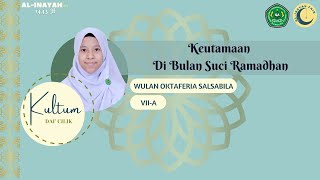 Download lagu KULTUM DAI CILIK EPS1 'KEUTAMAAN DI BULAN SUCI RAMADHAN' WULAN OKTAFERIA SALSABILA #alinayahfair2022 mp3 Download lagu KULTUM DAI CILIK EPS1 'KEUTAMAAN DI BULAN SUCI RAMADHAN' WULAN OKTAFERIA SALSABILA #alinayahfair2022 mp3
