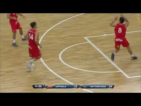 Xavier Cannefax 2018-19 Uppsala Basket Highlights