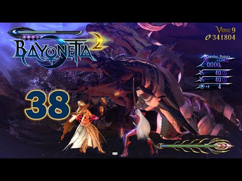 Bayonetta 2 Playthrough Pt 38 - Jeanne vs Masked Lumen Boss The Two Meet