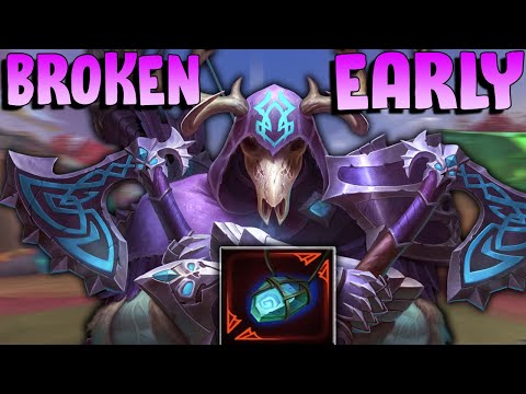 BUFFED BLUESTONE IS JUST BUSTED ON ULLR EARLY GAME! - Masters Ranked Duel - SMITE