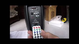 Video thumbnail for Behringer PK110A powered speaker REVIEW by Brian Richard