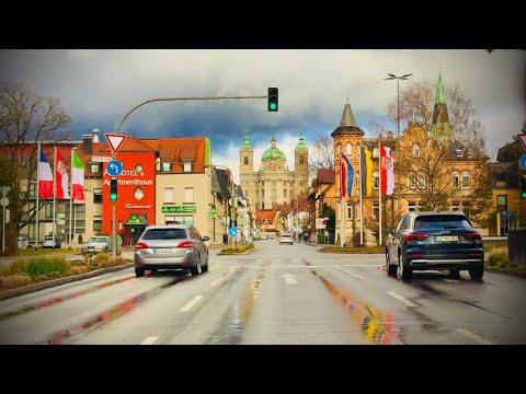 4k Weingarten/ Most Beautiful City 🌃 of Germany 🇩🇪 Baden Württemberg