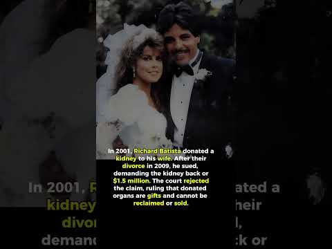Kidney donation turned into a $1.5 million court battle 🔥 #lawsuit #shocking