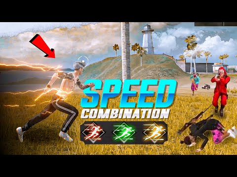 50% EXTRA SPEED || SUPER SPEED CHARACTER COMBINATION || FREE FIRE BEST COMBINATION