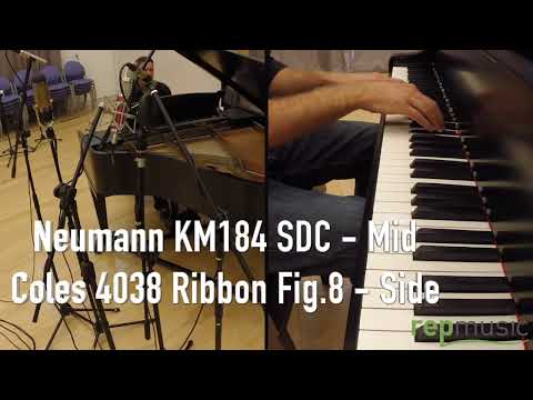 Grand Piano Mic Shootout - Mid Side - Neumann KM184, Coles 4038, AEA A840, Avantone CK40