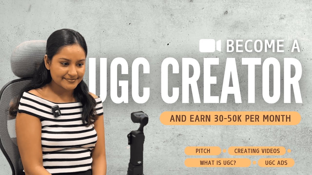 BECOME A UGC CREATOR IN INDIA 💰 What is UGC? How to earn 80K-90K per month as a beginner?
