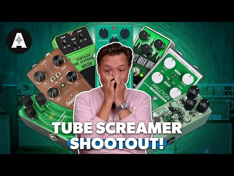 Tube Screamer Shootout - Origin Effects Halcyon, Strymon Sunset, Cornerstone Antique & More!