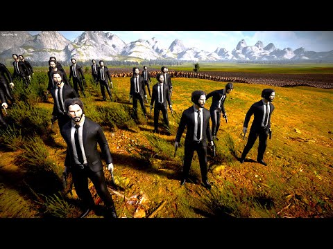 1 Million Spartans Kills JOHN WICK's DOG - Ultimate Epic Battle Simulator 2