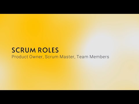 The 3 Roles in the Scrum Guide!