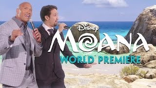 Lin-Manuel Miranda &amp; Dwayne &quot;The Rock&quot; Johnson Sing &quot;You&#39;re Welcome&quot; (From &quot;Moana&quot;)!