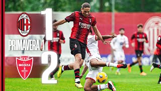 Liberali's goal not enough | AC Milan 1-2 Monza | Highlights Primavera