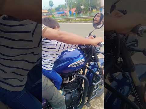 Thumbnail for Royal Enfield Meteor 350 Merine Blue #meteor #automobile #royalenfieldmotorcycle by Meteor (automobile)