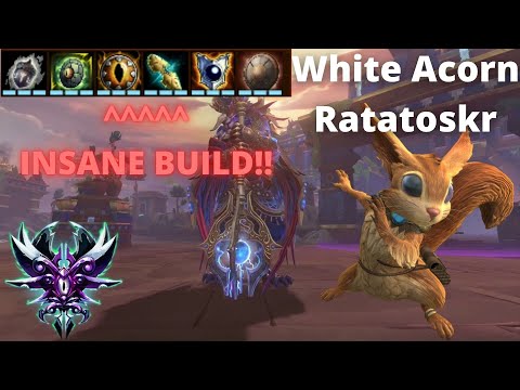 WHITE ACORN RATATOSKR (Smite Ranked Masters Gameplay & Commentary)