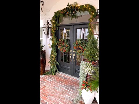 Southern-inspired Christmas House Tour - Short Video Tour