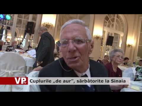 Cuplurile „de aur” au fost sărbătorite la Sinaia