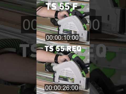 Festool TS 55 FEQ vs TS 55 REQ #festool #tracksaw  #woodworking